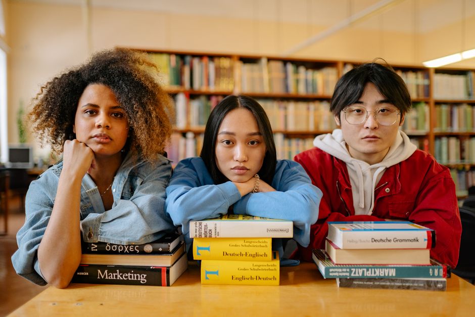 Students on UK campus